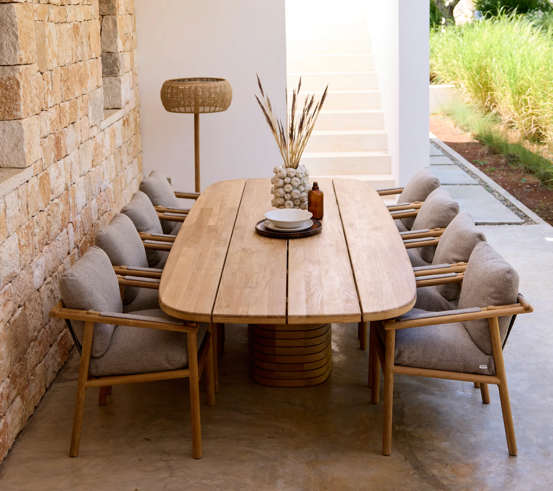 Mellow dining table, oval - large - Image 3
