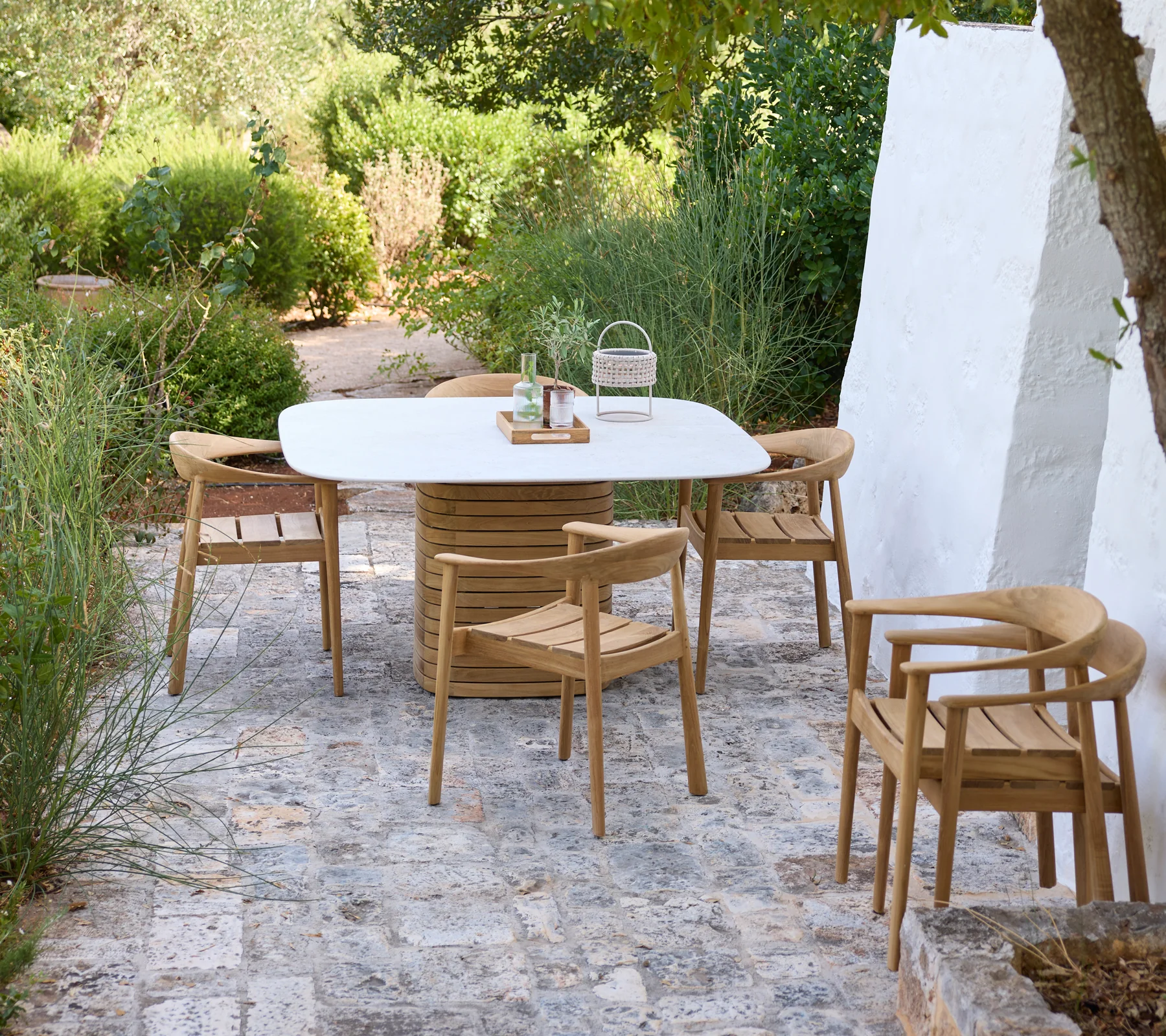 Mellow dining table, square - Image 8