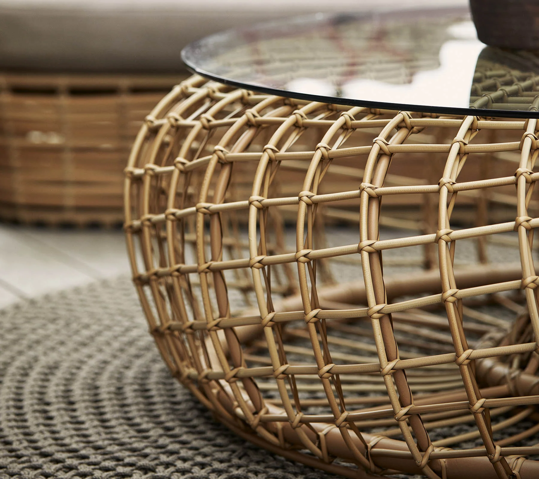 Nest coffee table/footstool, large - Image 3