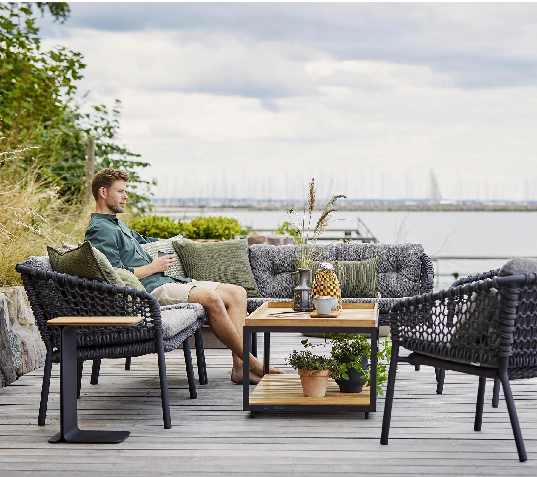 Ocean 2-seater sofa, right module - Image 2