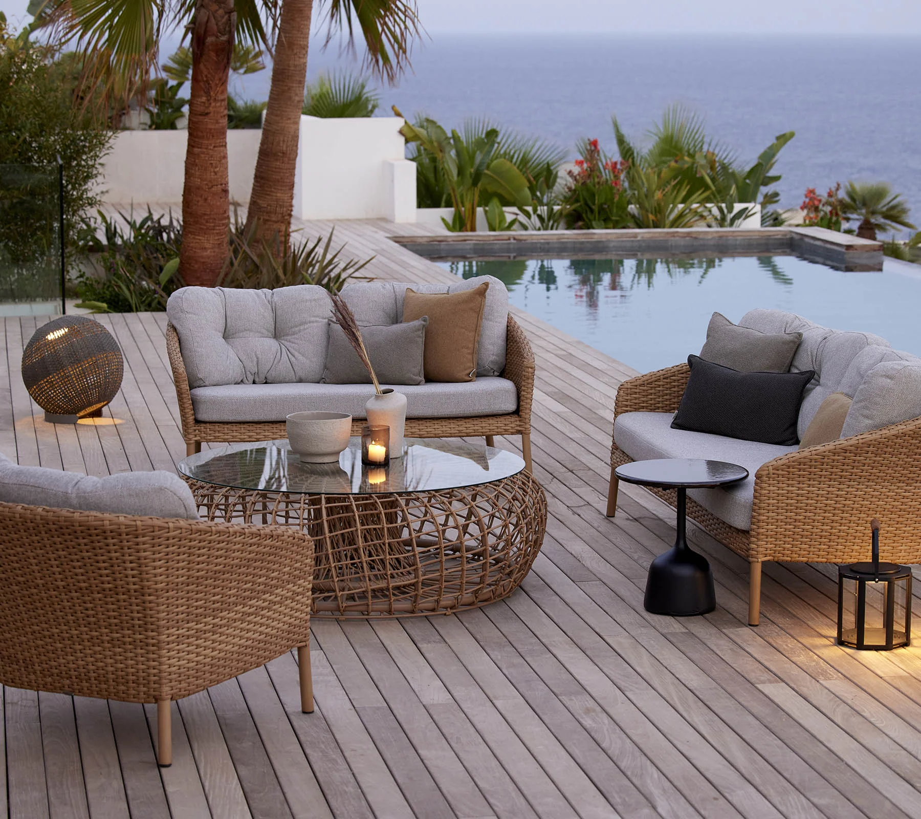 Ocean large lounge chair - Image 3
