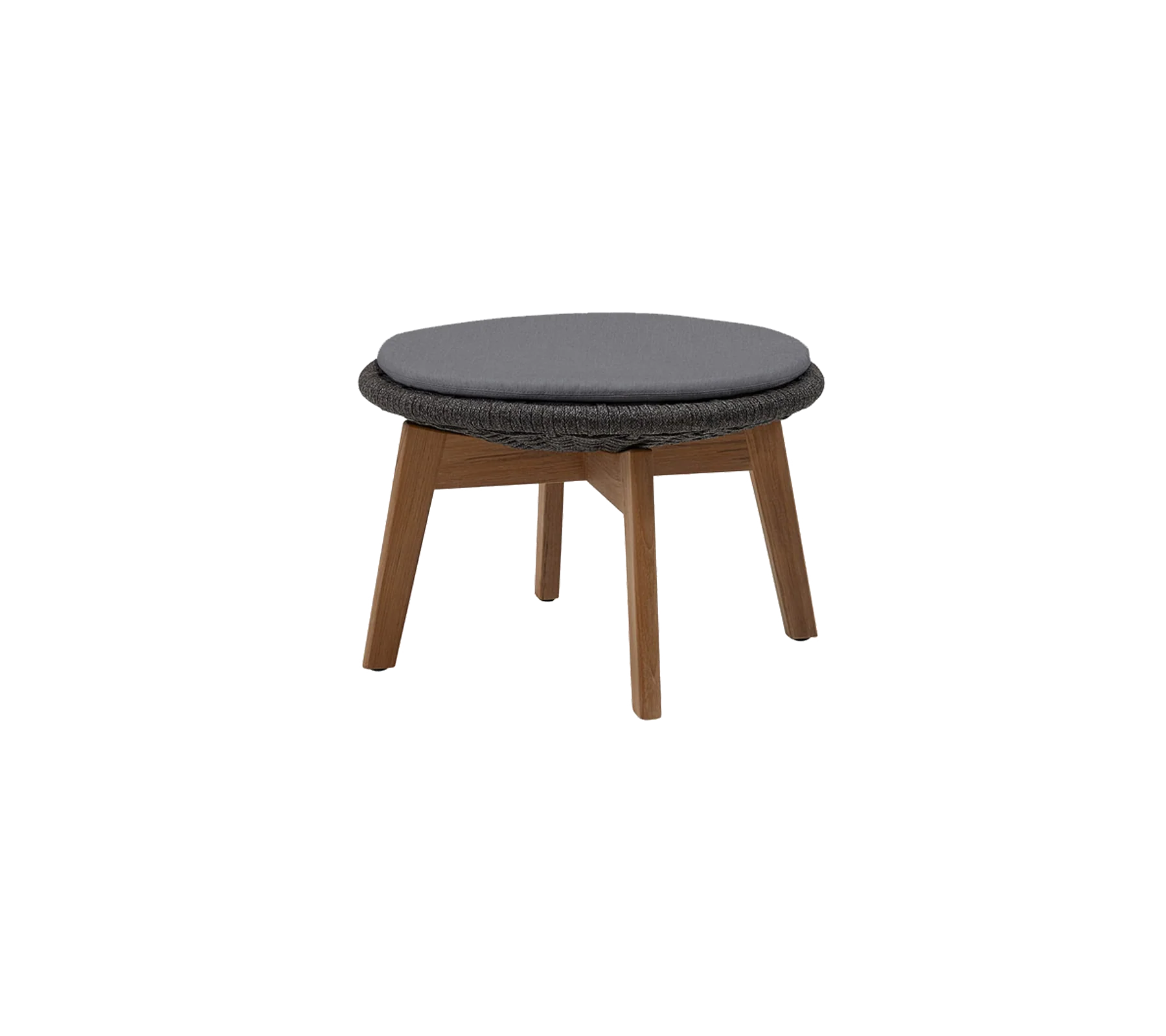 Peacock side table/footstool - Image 4
