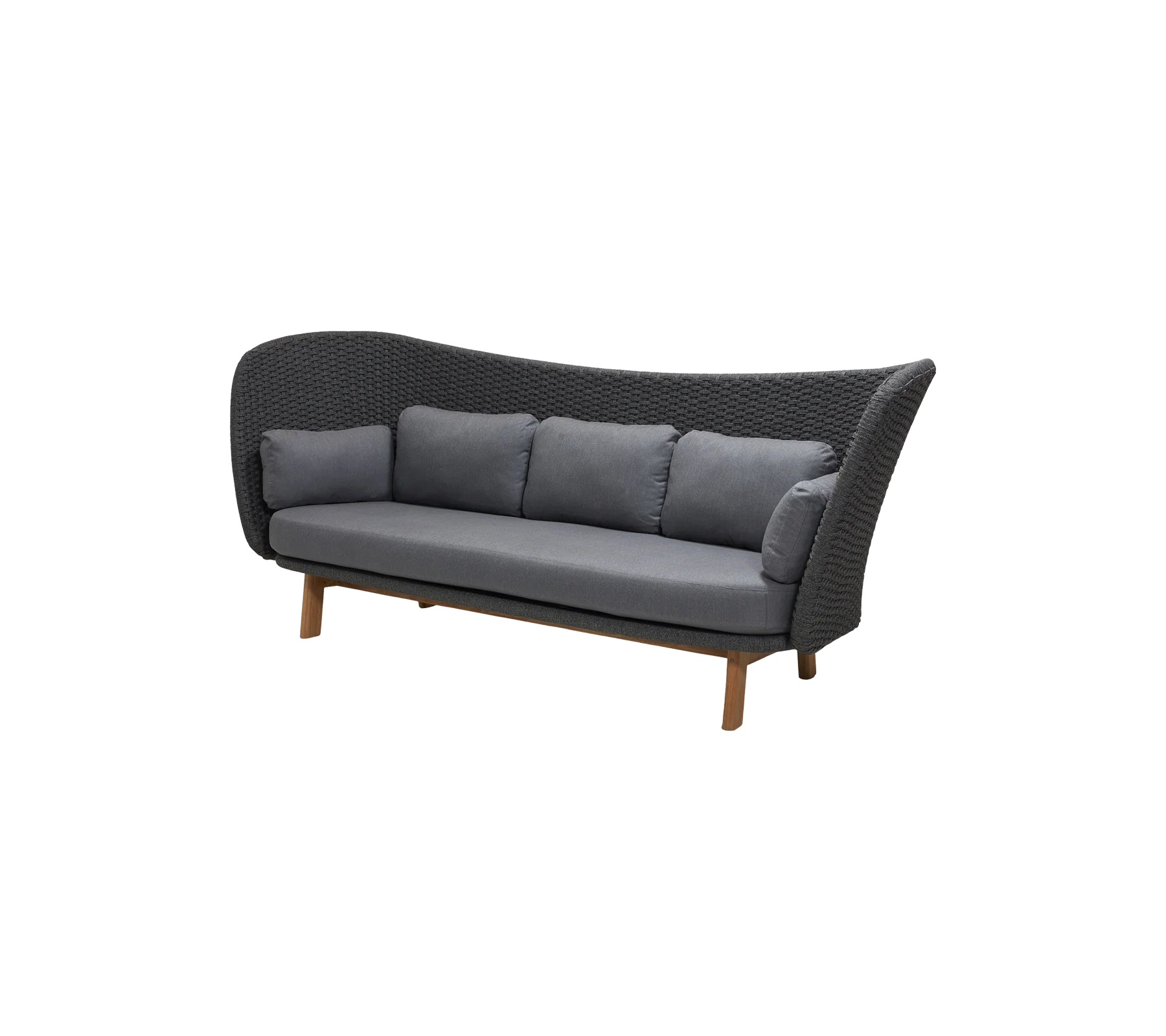 Peacock Wing 3-seater sofa - Image 5