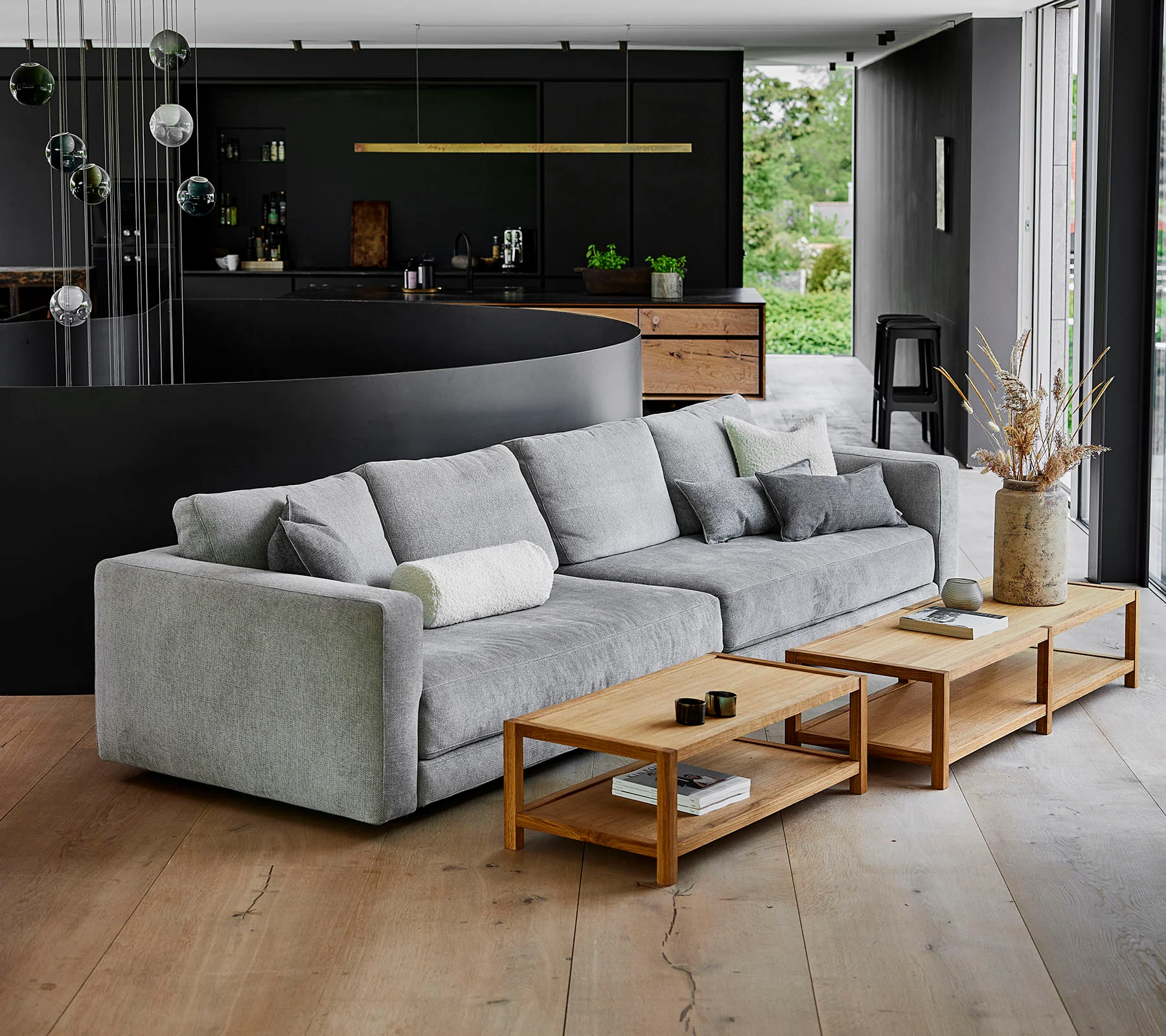 Scale coffee table, small, Oak - Image 2