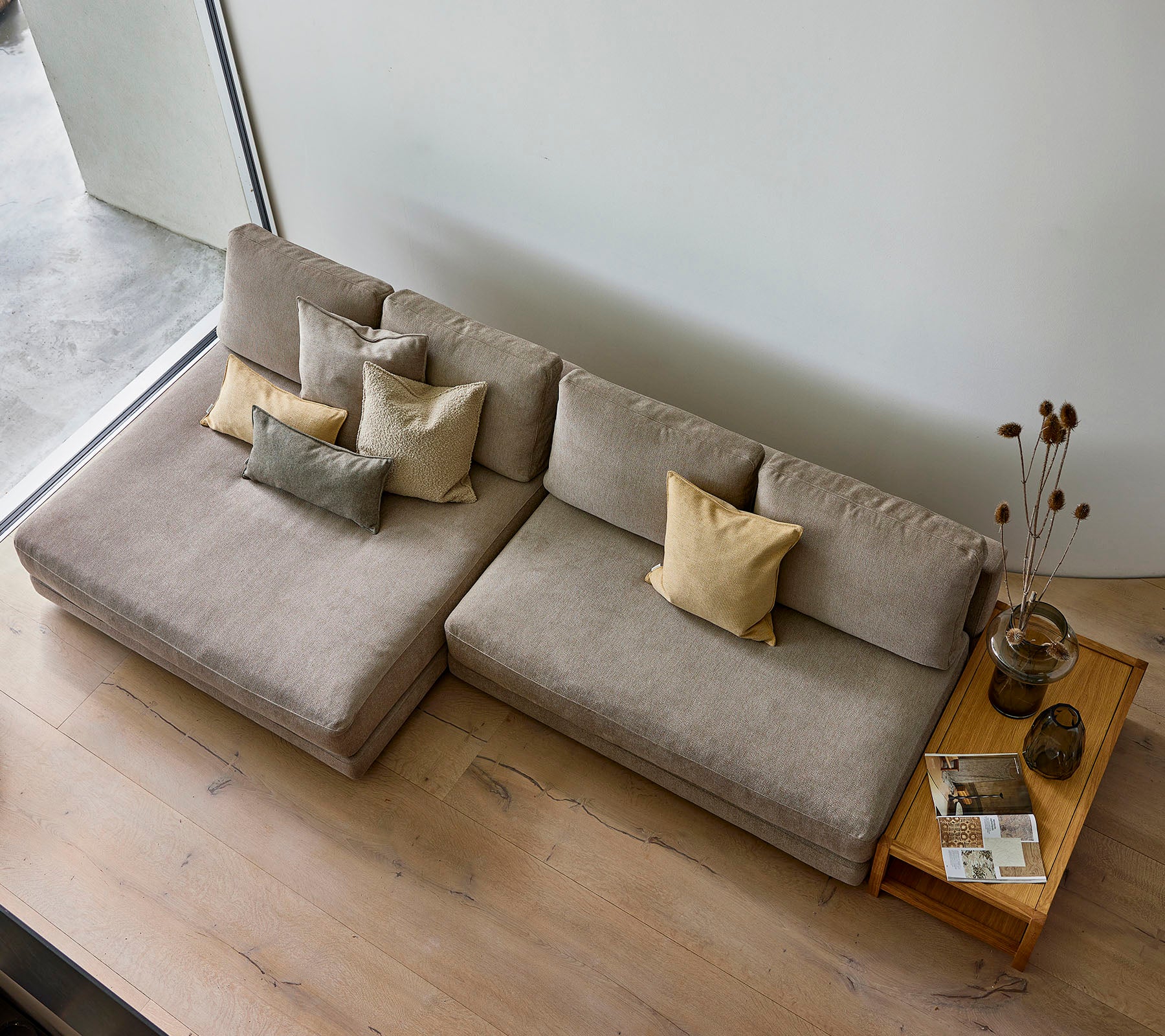 Scale coffee table, small, Oak - Image 4