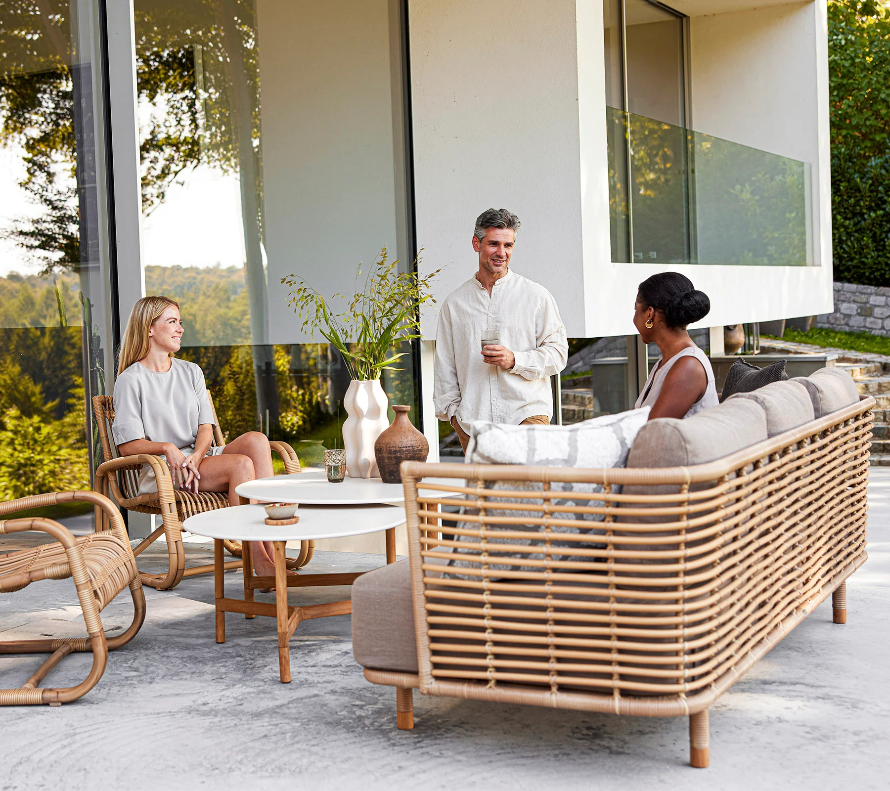 Sense 3-seater sofa - Image 5
