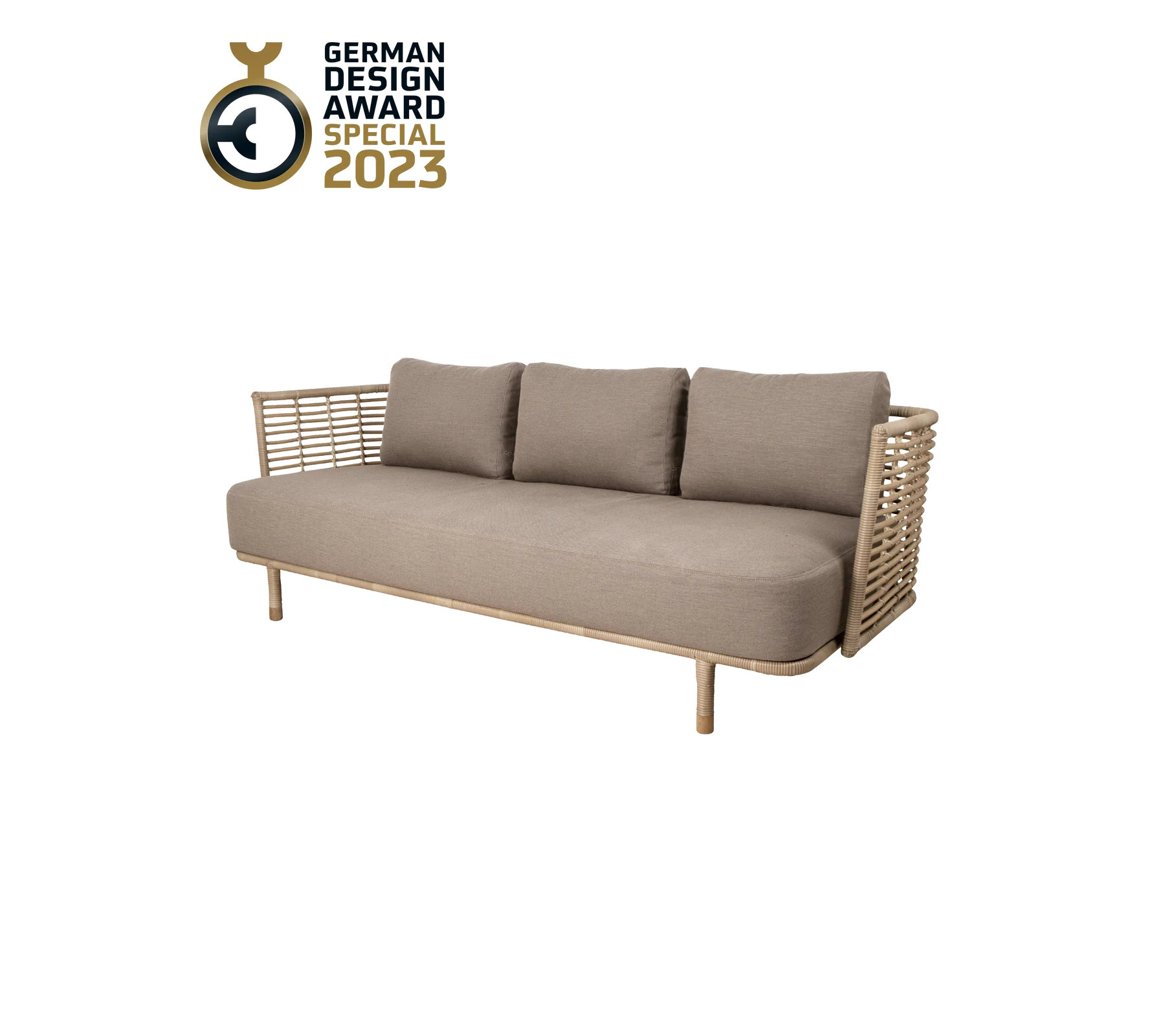 Sense 3-seater sofa - Image 8