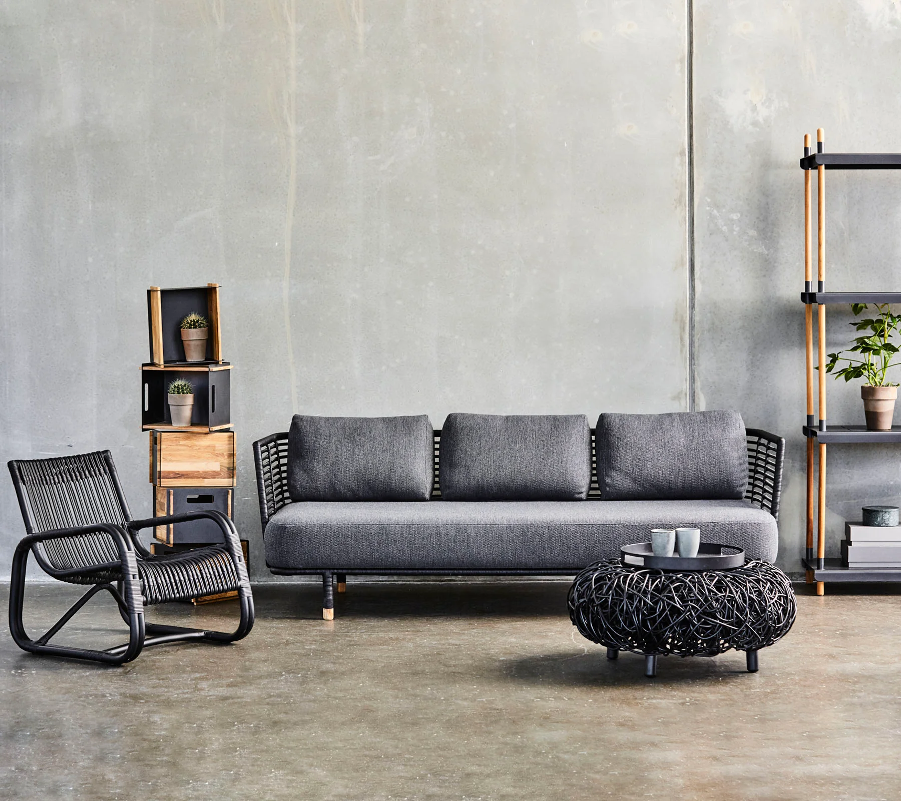 Sense 3-seater sofa - Image 4