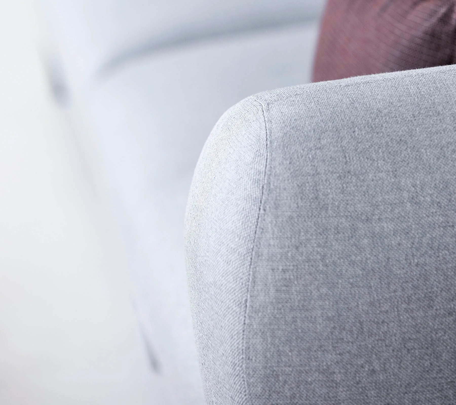 Space modular sofa with chaise longue and side table - Image 3