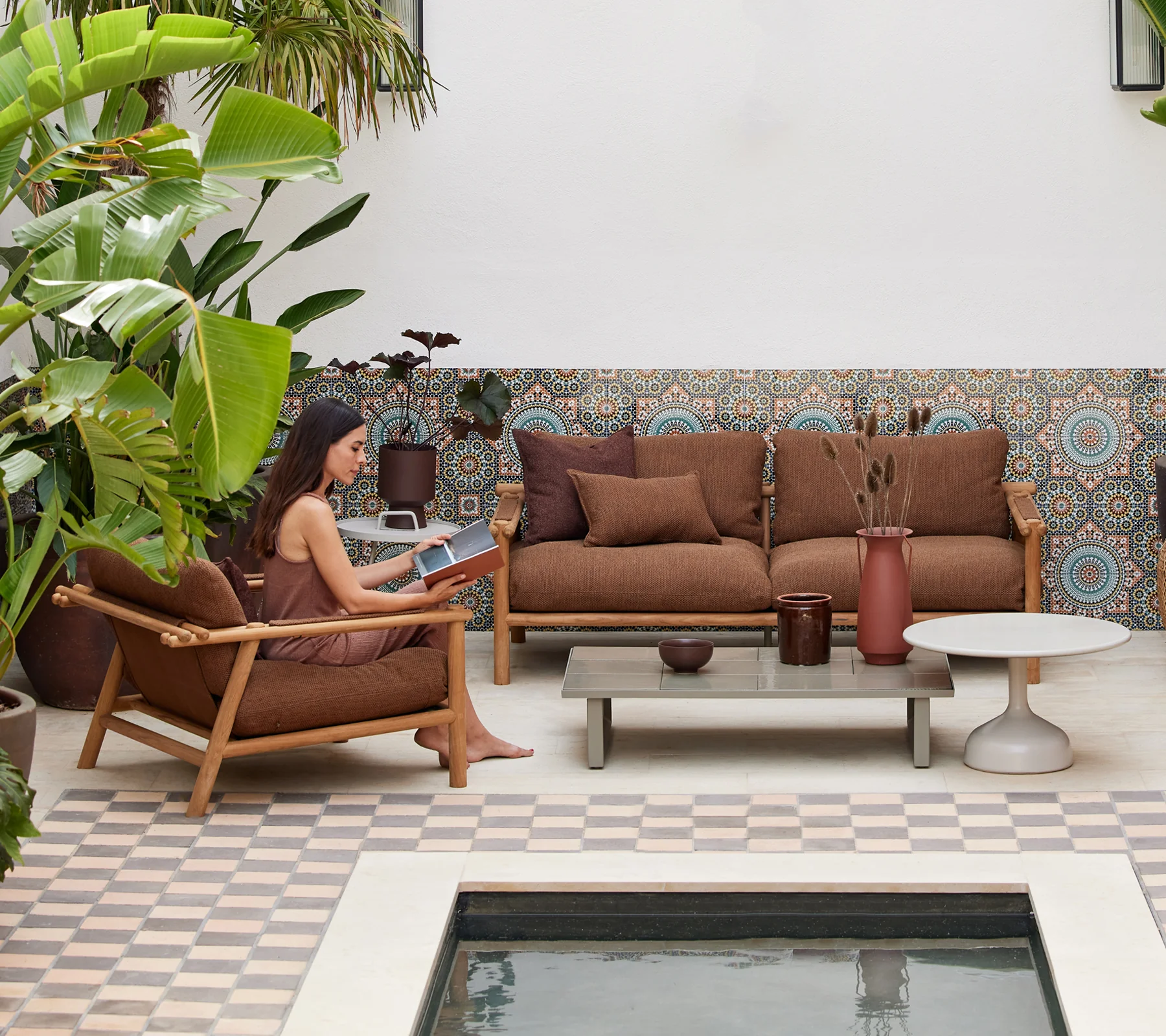 Sticks 2-seater sofa - Image 6