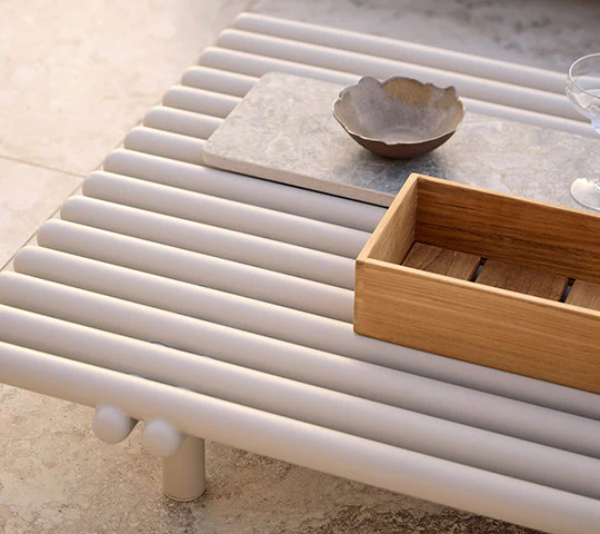 Sticks ceramic table top 83x23 cm - Image 5