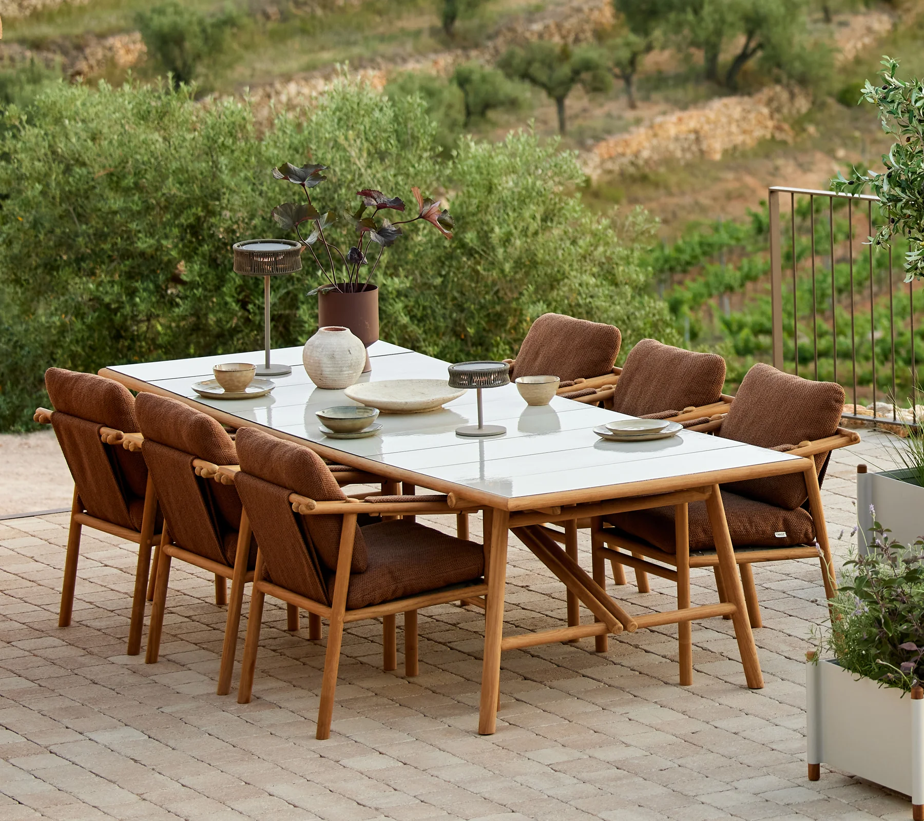Sticks dining table, 280x100 cm - Image 12