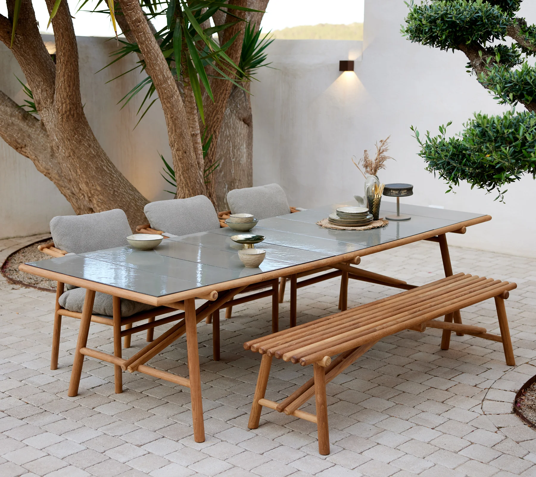 Sticks dining table, 280x100 cm - Image 3