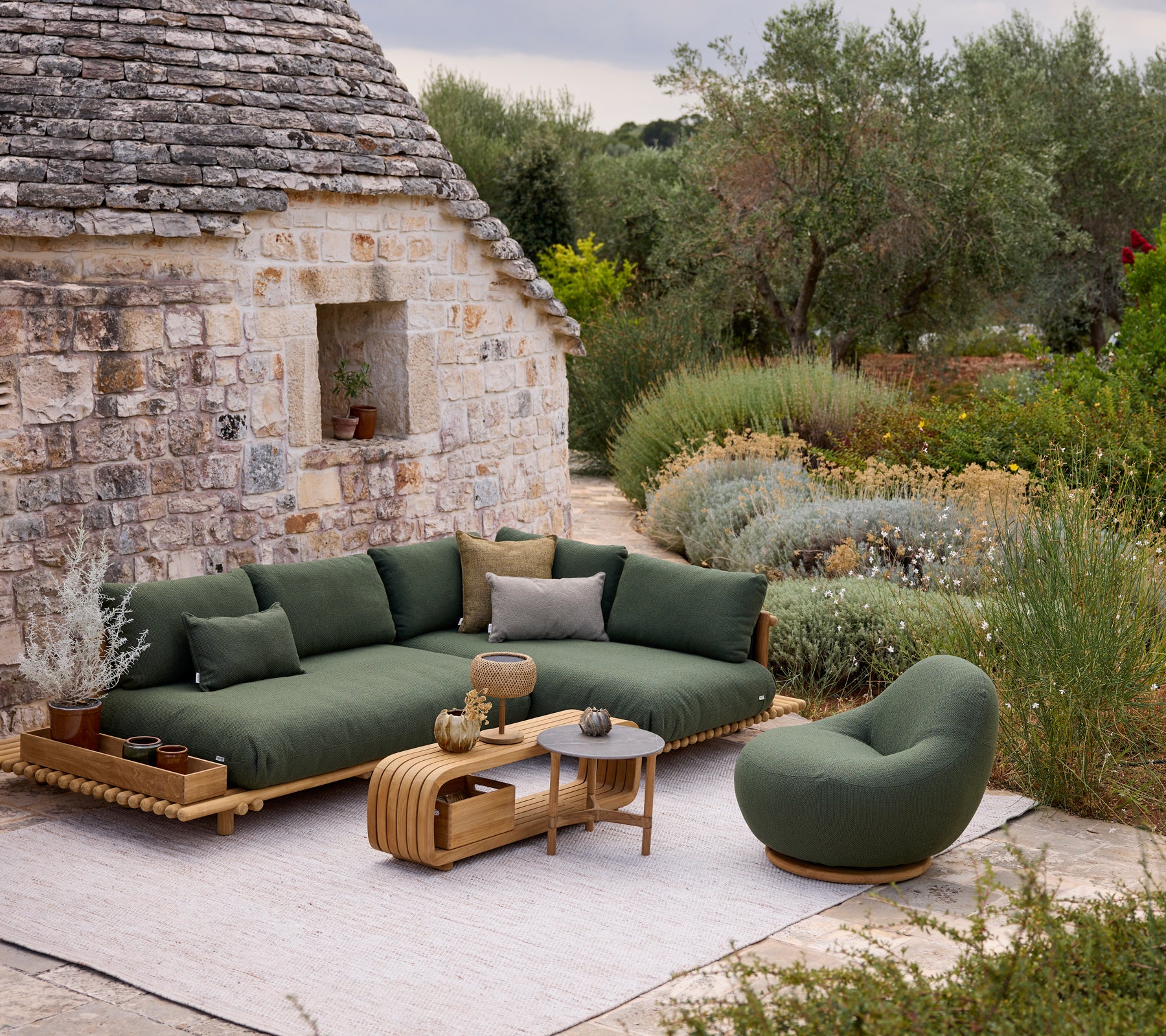 Sticks platform, corner sofa - Image 2