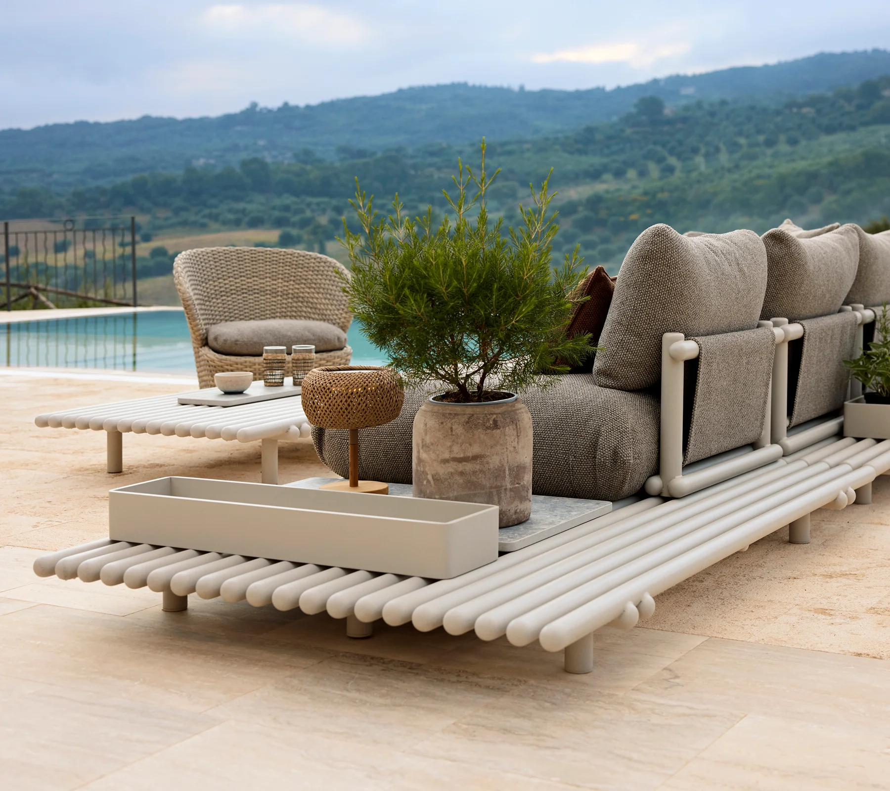 Sticks platform, corner sofa large - Image 5
