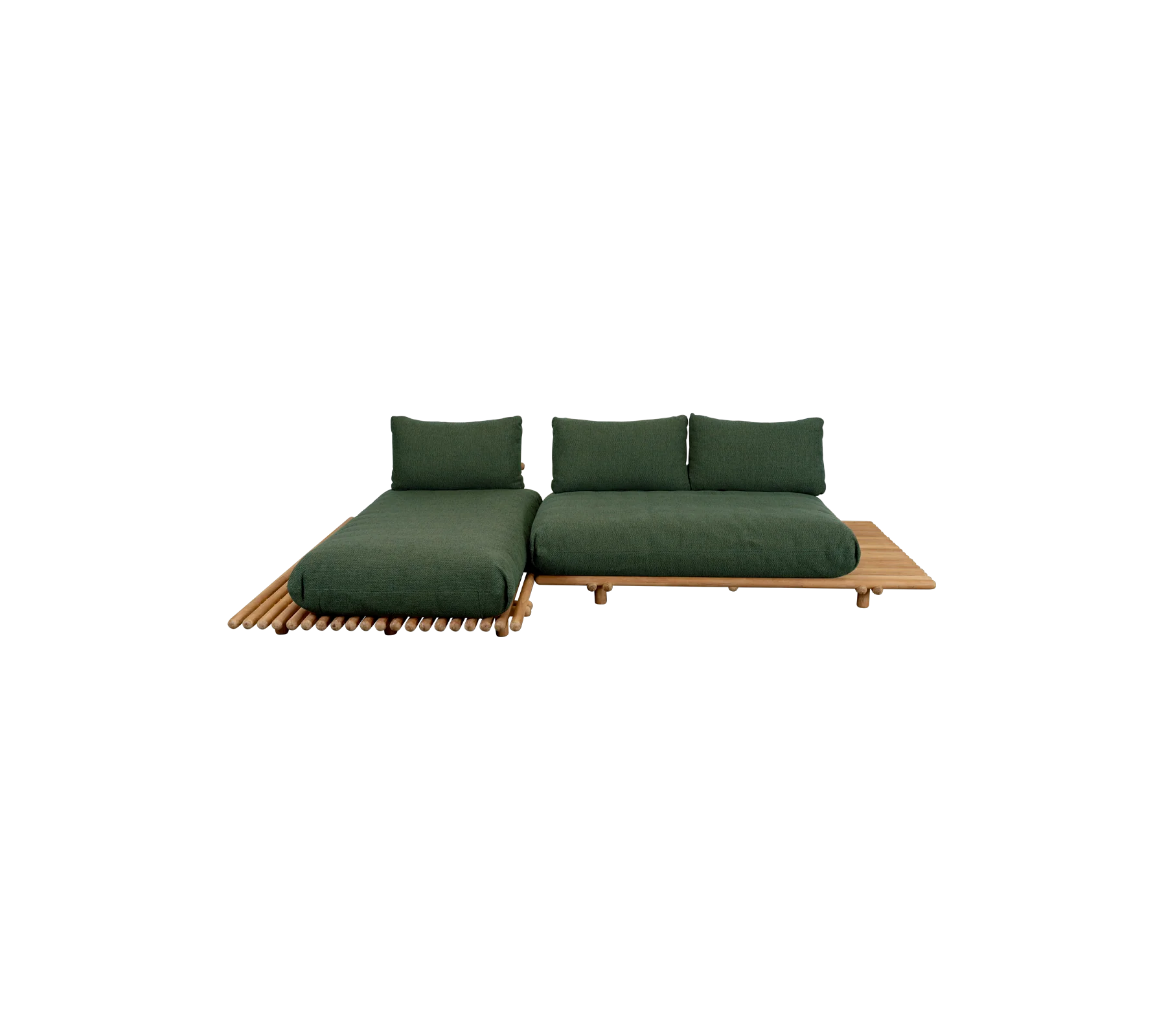 Sticks platform, sofa w/chaise lounge - Image 15