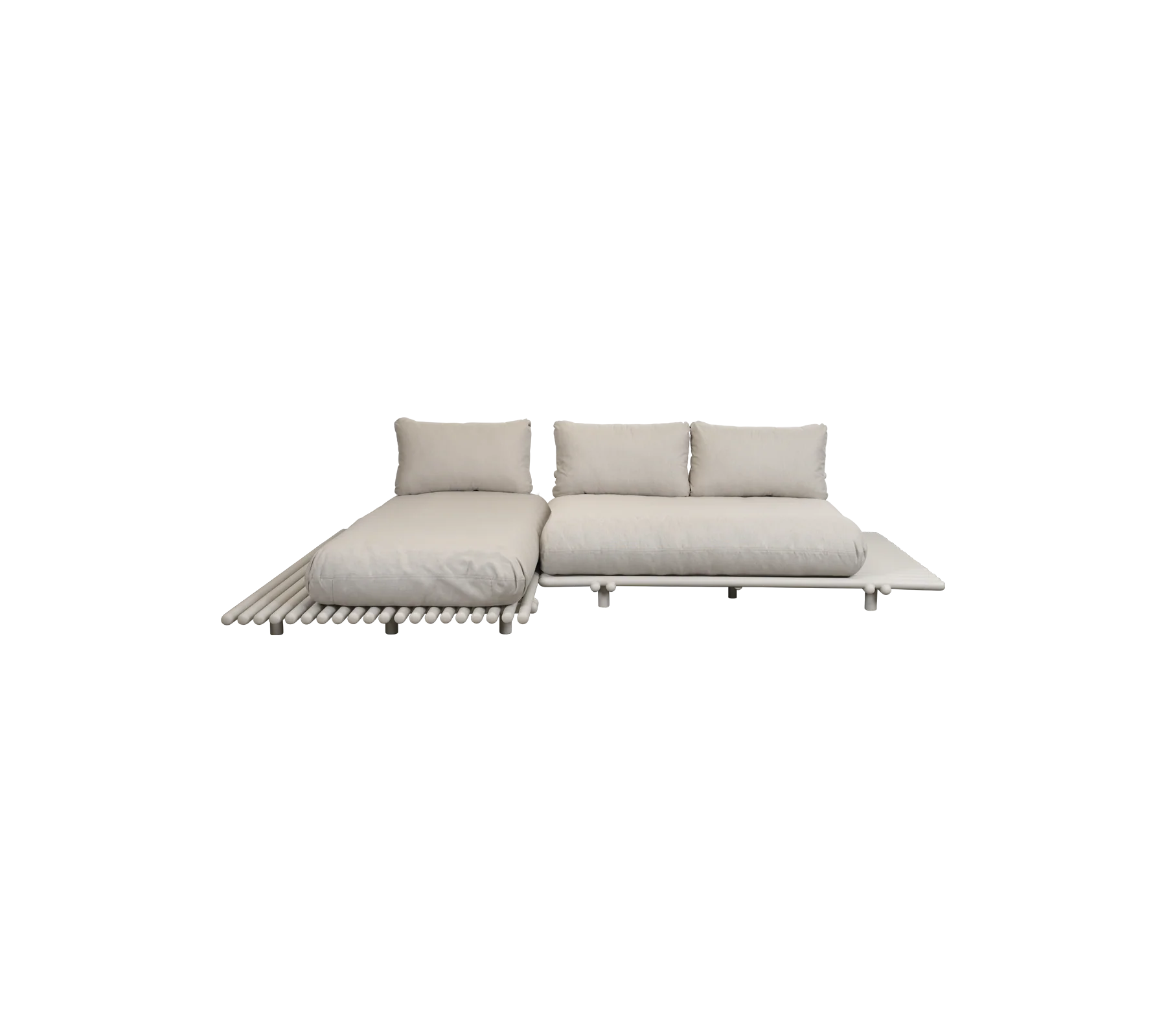 Sticks platform, sofa w/chaise lounge - Image 16