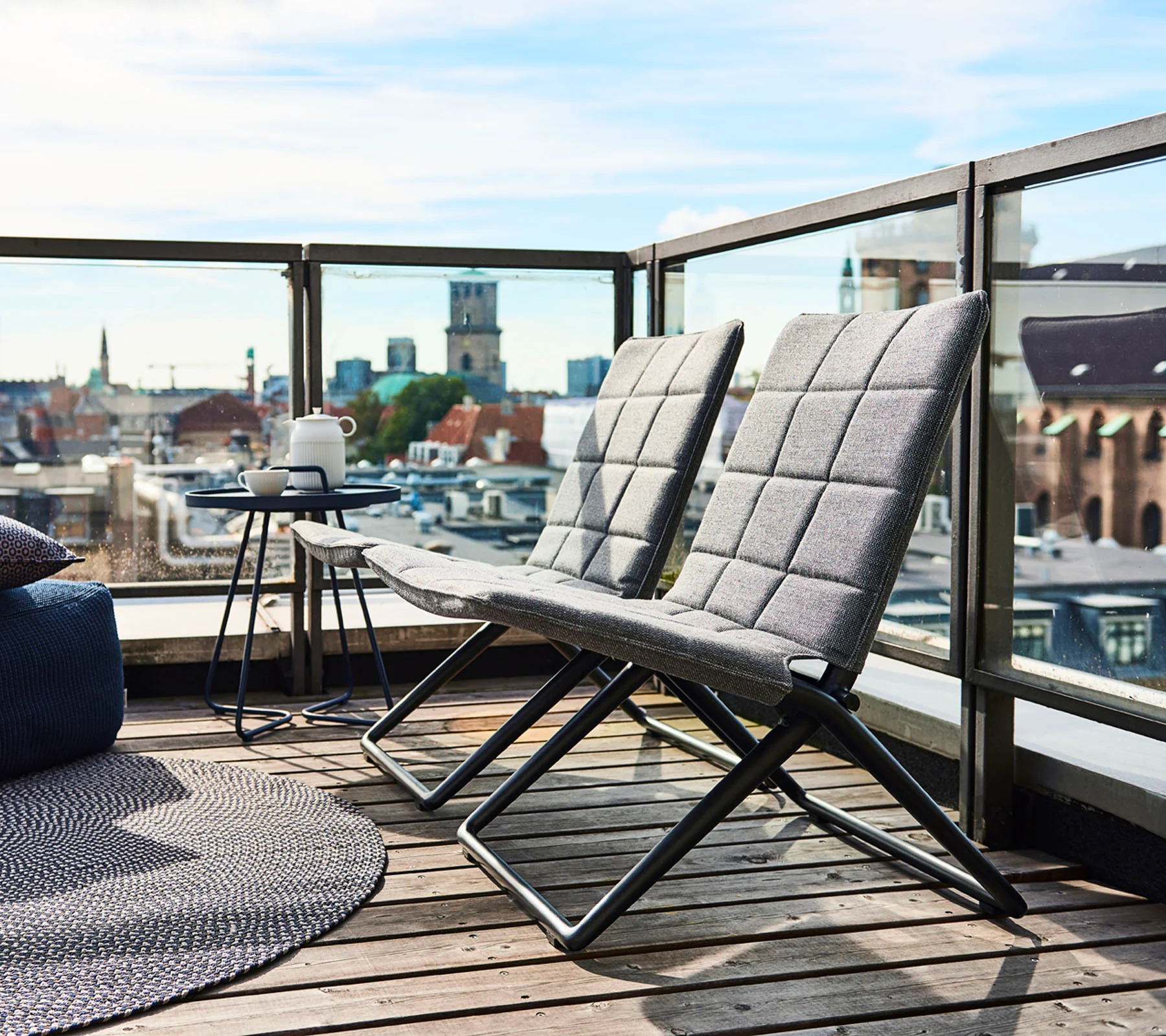 Traveller folding lounge chair - Image 2
