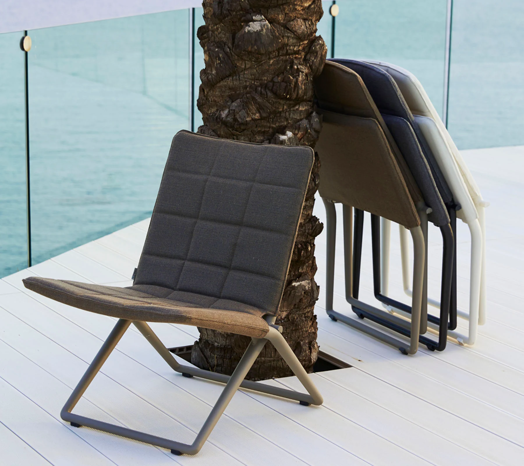 Traveller folding lounge chair - Image 4