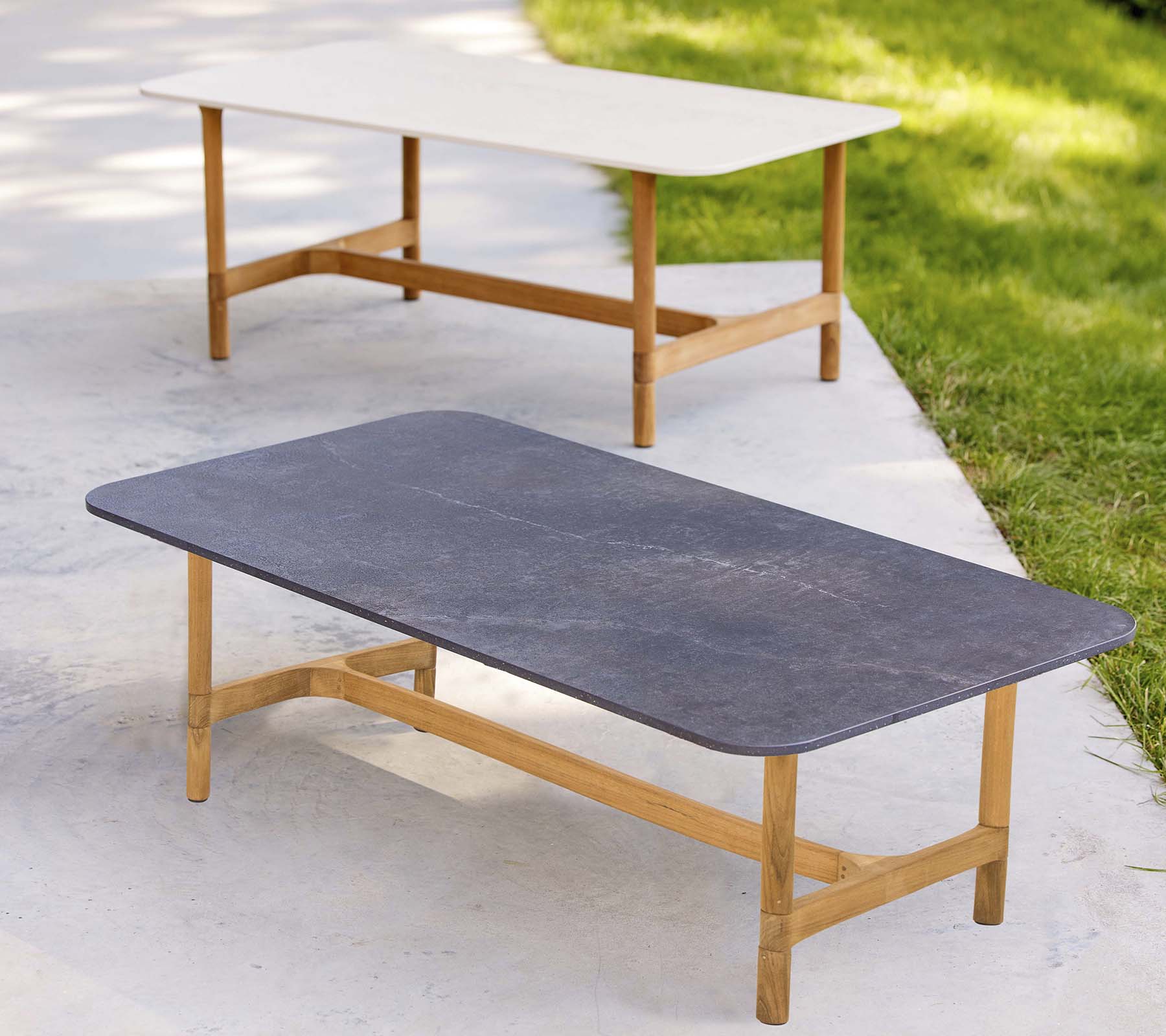 Twist coffee table, rectangular - Image 3
