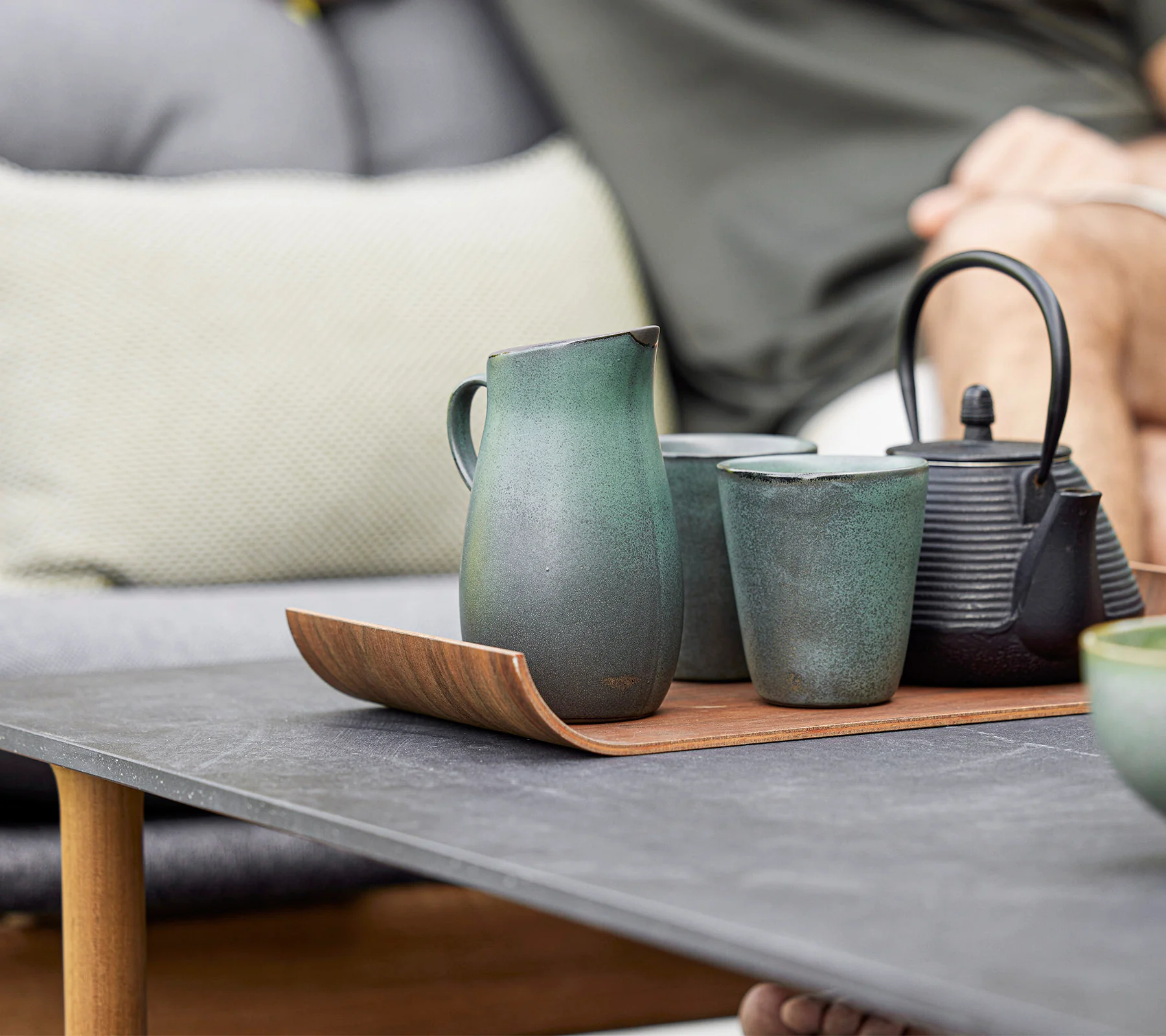 Twist coffee table, rectangular - Image 6